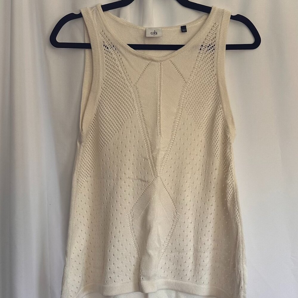 CAbi Tennis Tank Size M GUC